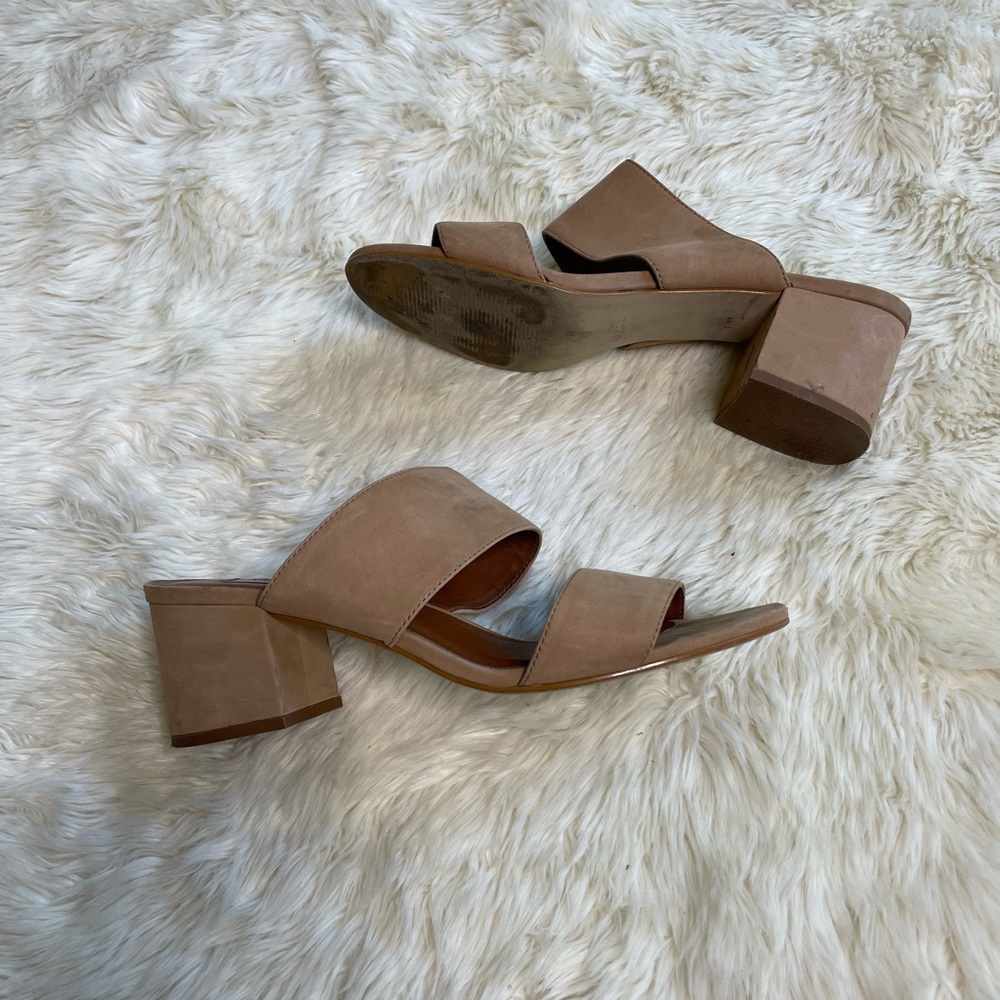 Steve Madden Tan Open Toe Heeled Sandals 8M
